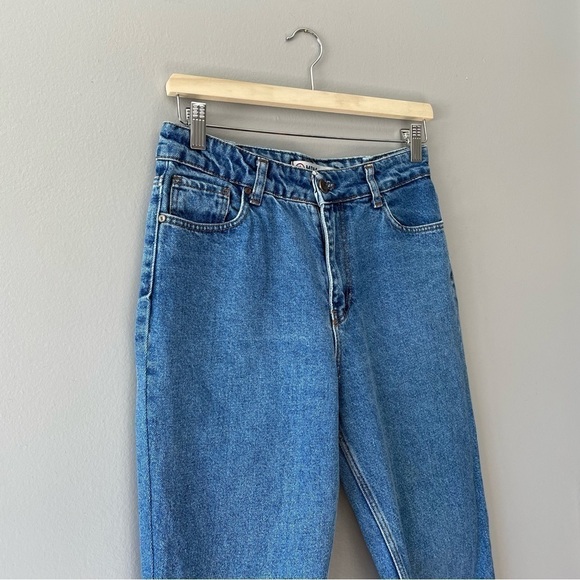 [30] Vintage MOM Jeans High Rise Boyfriend Straight Leg Denim Jeans Women’s - Picture 7 of 14